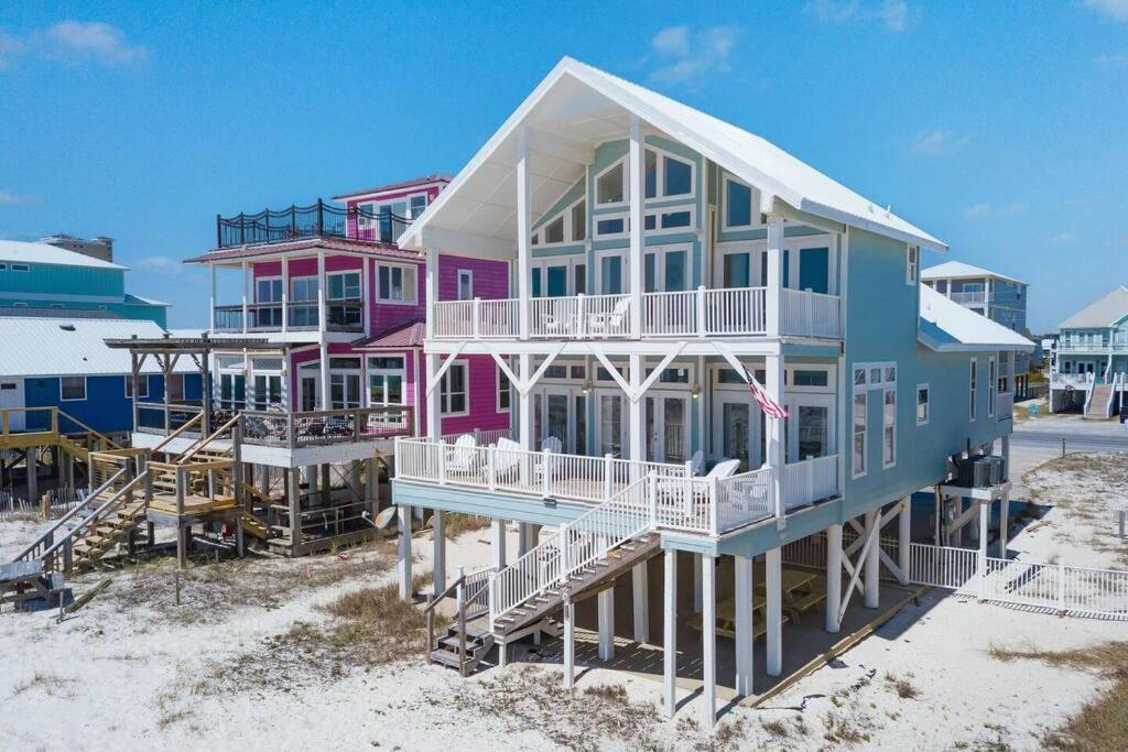 Oceanfront/Zero Steps To Beach/Views/4Br Gulf Shores Exteriér fotografie