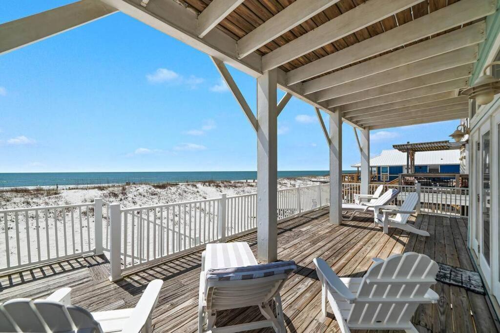 Oceanfront/Zero Steps To Beach/Views/4Br Gulf Shores Exteriér fotografie